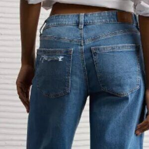 American Eagle Outfitters Blue Wide Leg Jeans